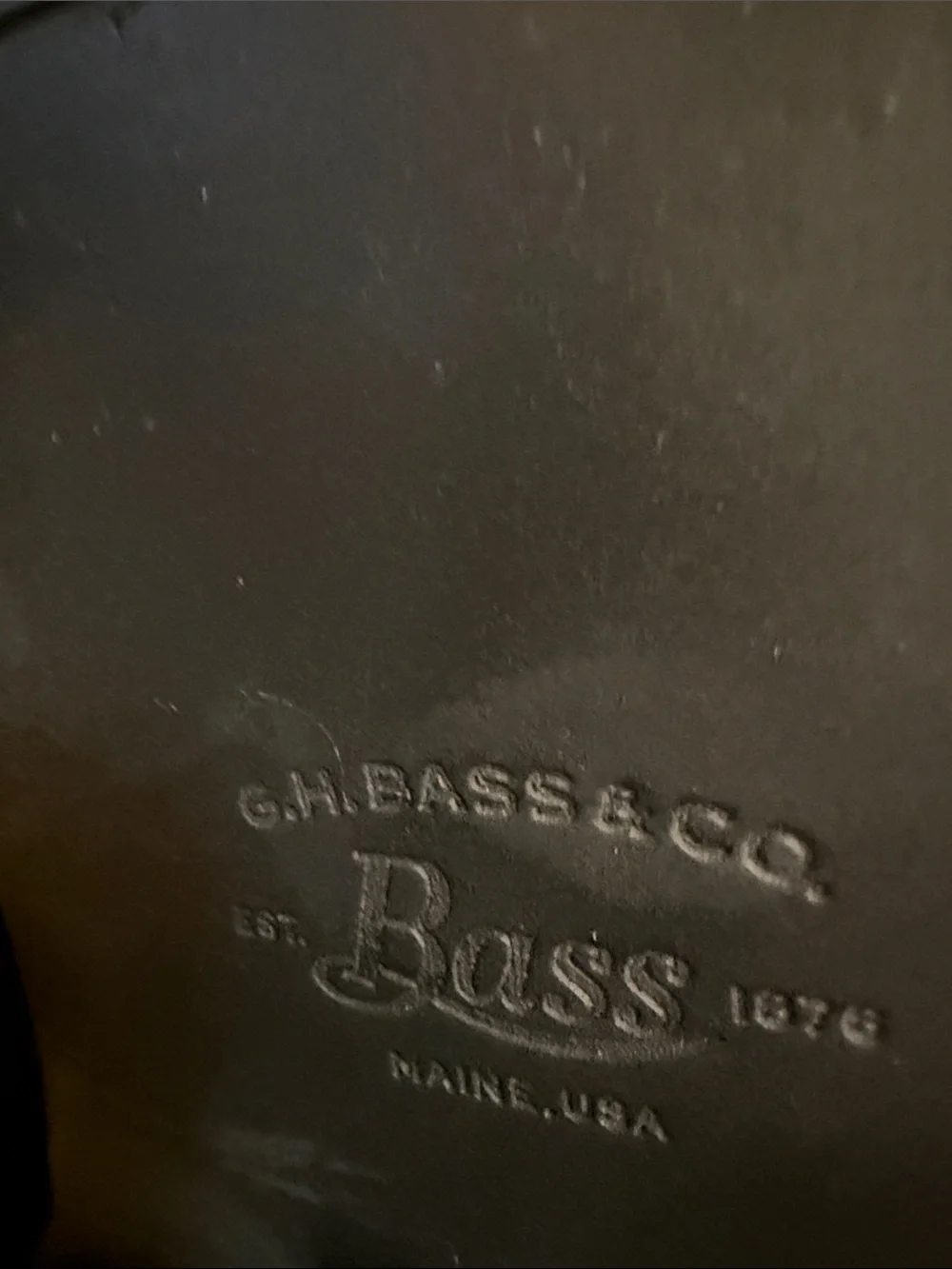 G.H. Bass & Co. classic black
